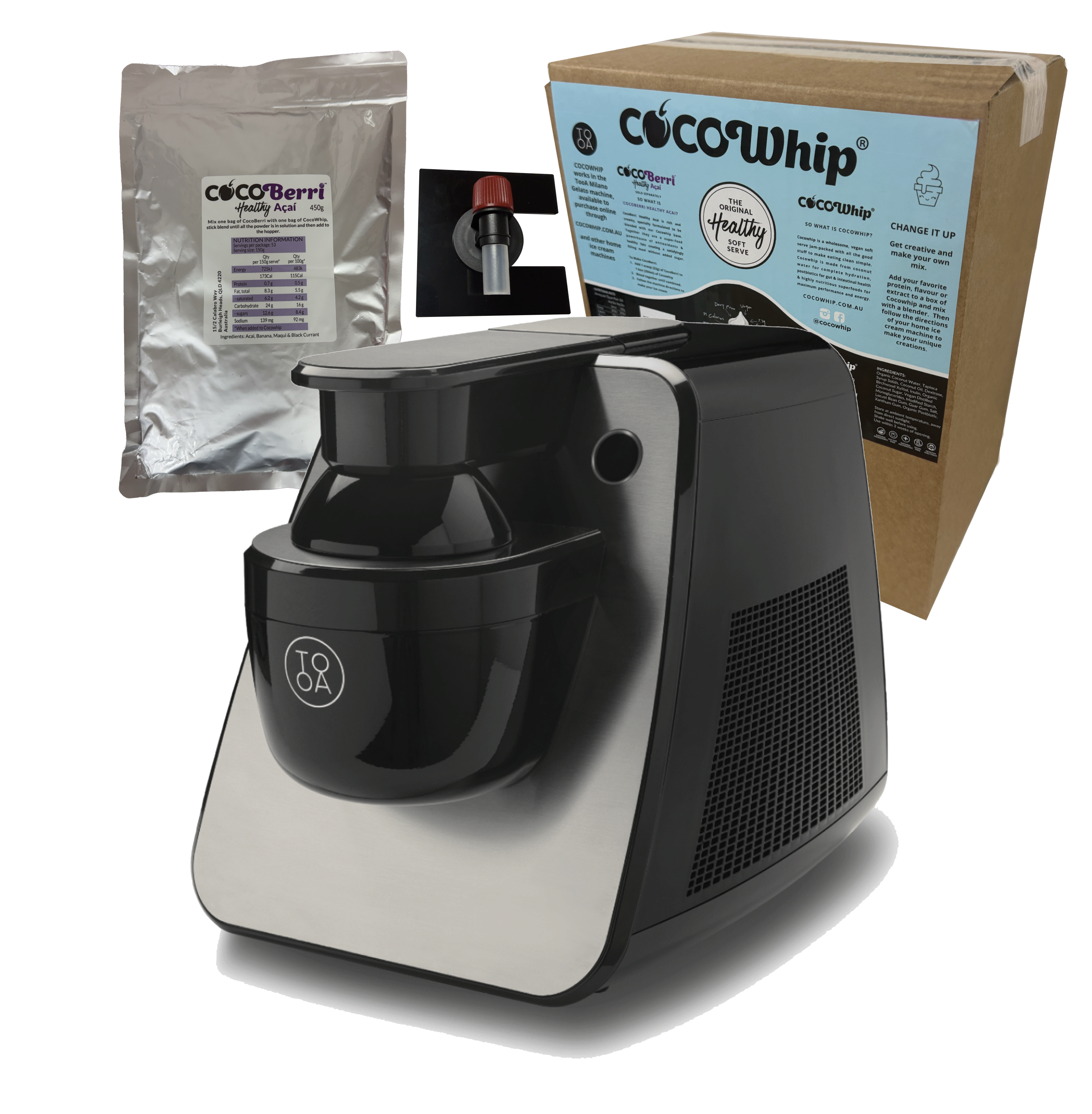 Cocowhip TooA Black Bundle - Ships week commencing 15 December 2025